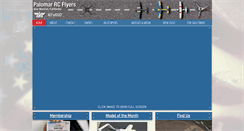 Desktop Screenshot of palomarrcflyers.com